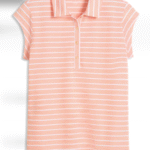 W Pique YD Stripe Cap Sleeve